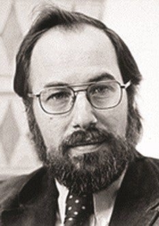 black and white photo of David Baltimore, PhD, 1975 Nobel Prize | Physiology or Medicine