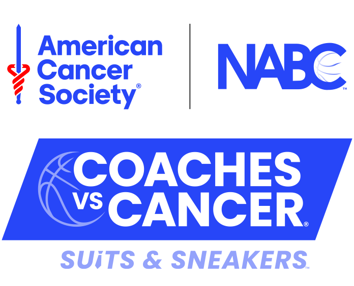 American Cancer Society, NABC, Suits & Sneakers logo lockup
