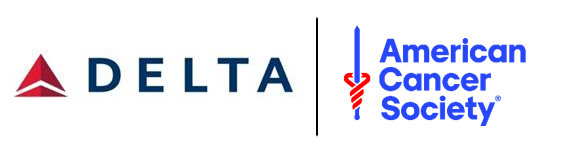 Delta and American Cancer Society partnership 20th anniversary logo