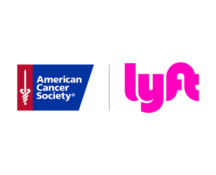 American Cancer Society and Lyft logo