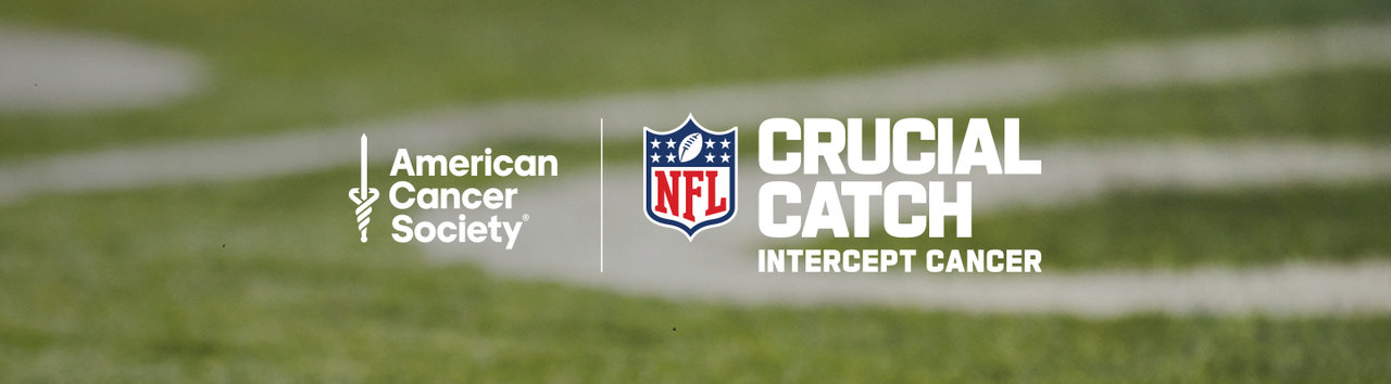 ACS NFL Logo banner with football field background