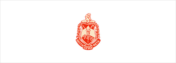 Delta Sigma Theta logo on white background