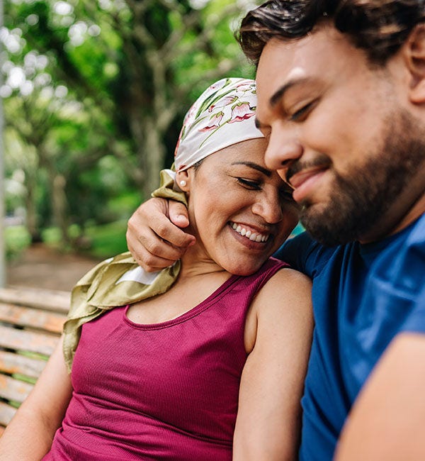 A couple sitting on a bench Meeting where you are image