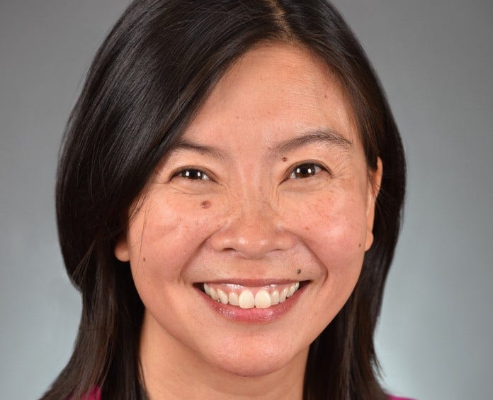 close up portrait of Jennifer M. Yeh, PhD from Boston Children’s Hospital 