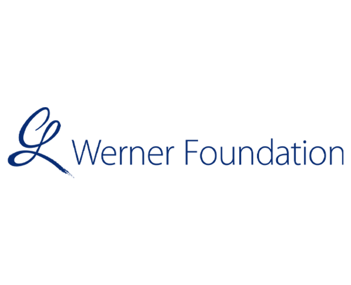 C.L. Werner Foundation logo with blue script and text.
