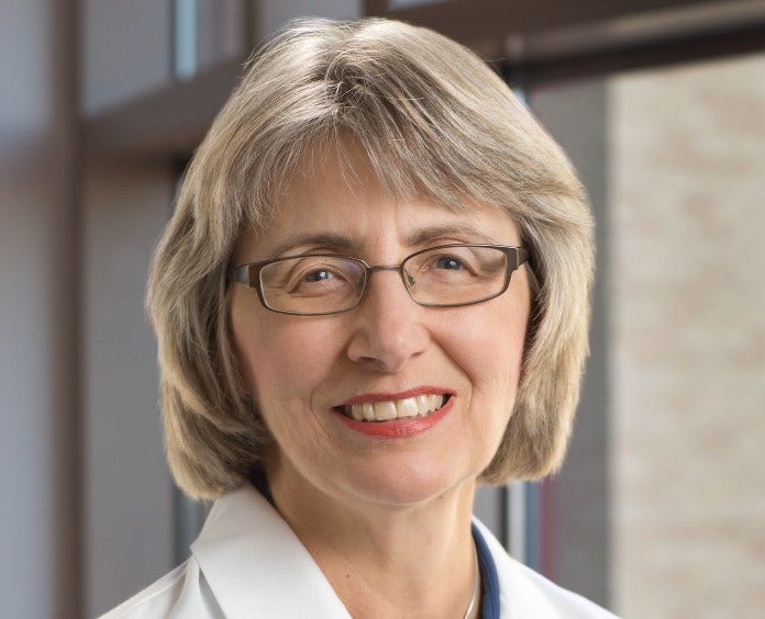 close up portrait of Karen Freund, MD, MPH, Tufts Medical Center in Boston, MA