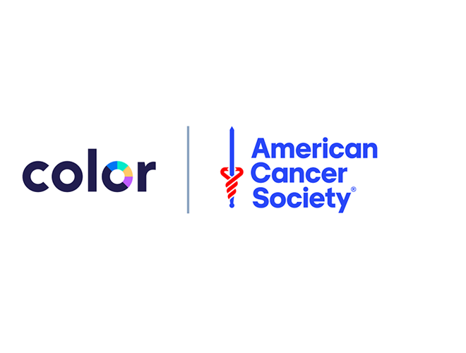American Cancer Society and Color Health partner logo