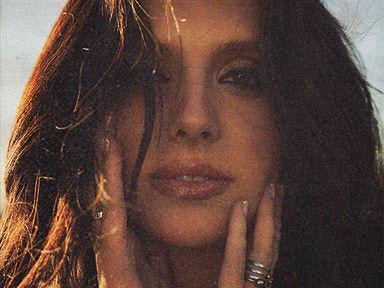 A close up image of Country artist lanie gardner