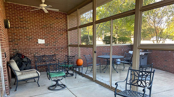 Lexington, KY Hope Lodge Patio