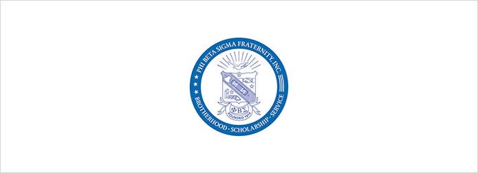 Phi Beta Sigma logo on white background