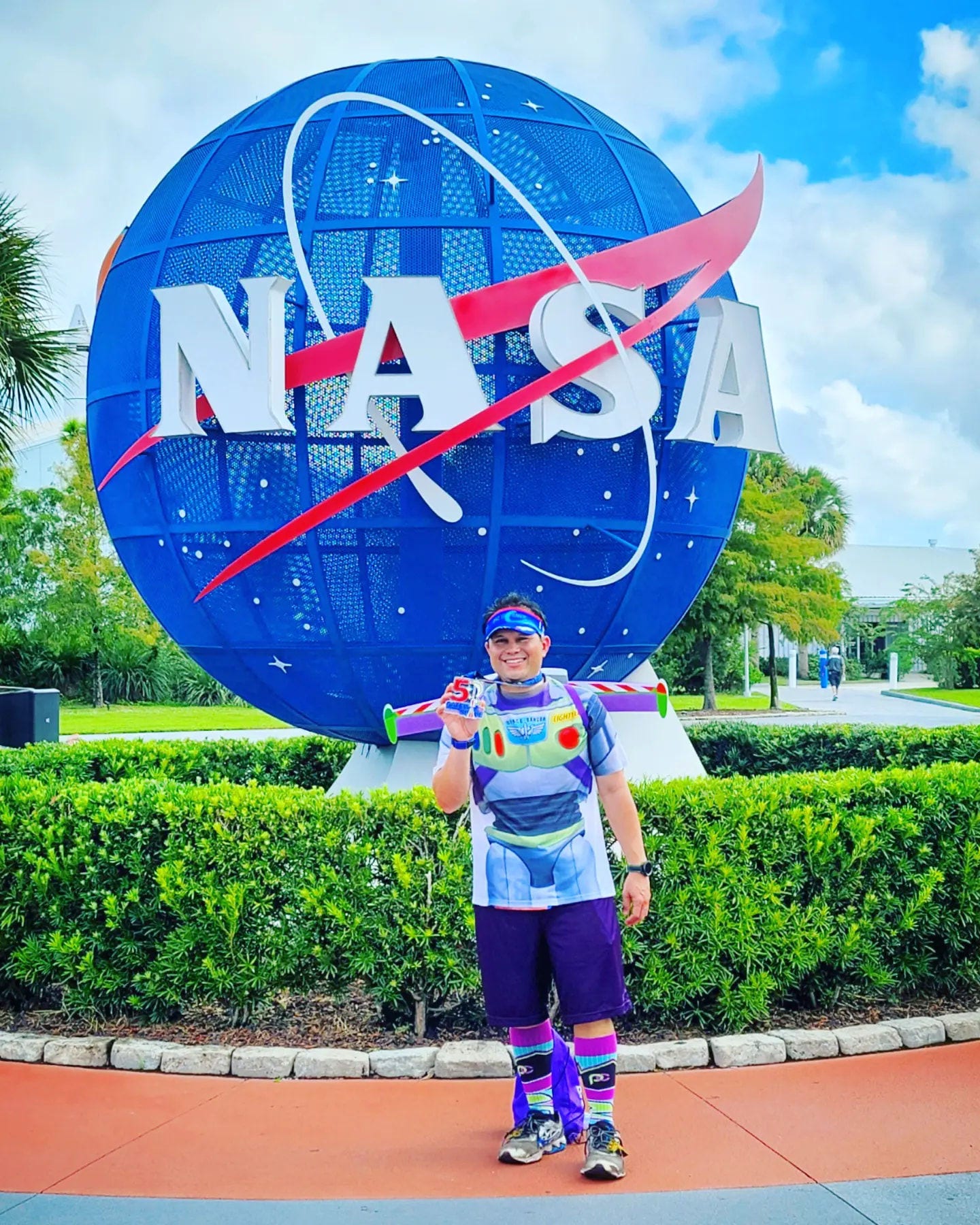 Hands in the air by participant