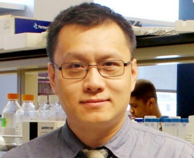 close up portrait of Nan Gao, PhD from Rutgers, The State University-Newark Campus