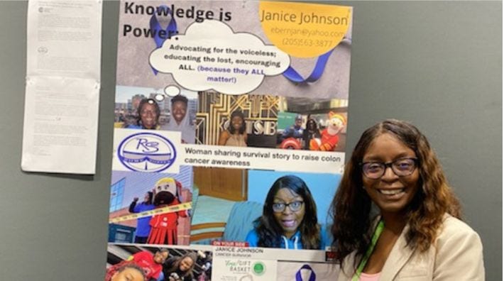 Janice Johnson, cancer survivor