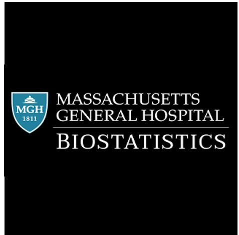 MGH Biostatistics logo on black