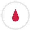 red drop of blood