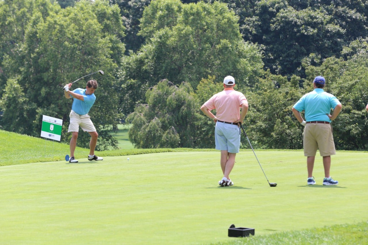 Delta Wings of Hope golfers on the golf course