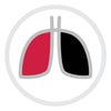 lungs that are half red and half black