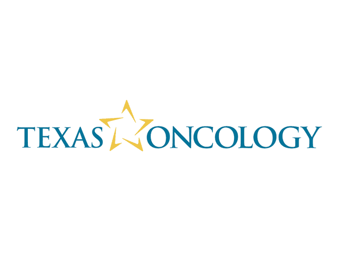 Texas Oncology logo with star icon and blue text