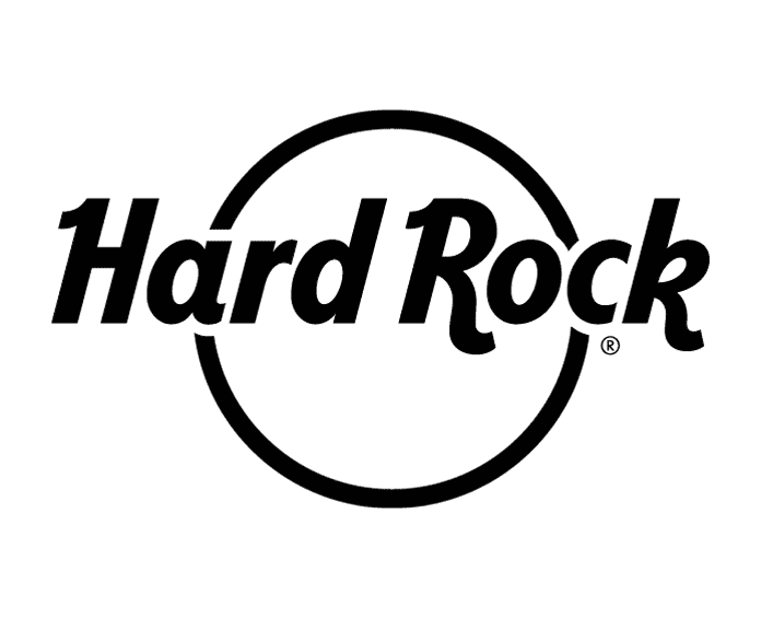 Hark Rock logo black and white