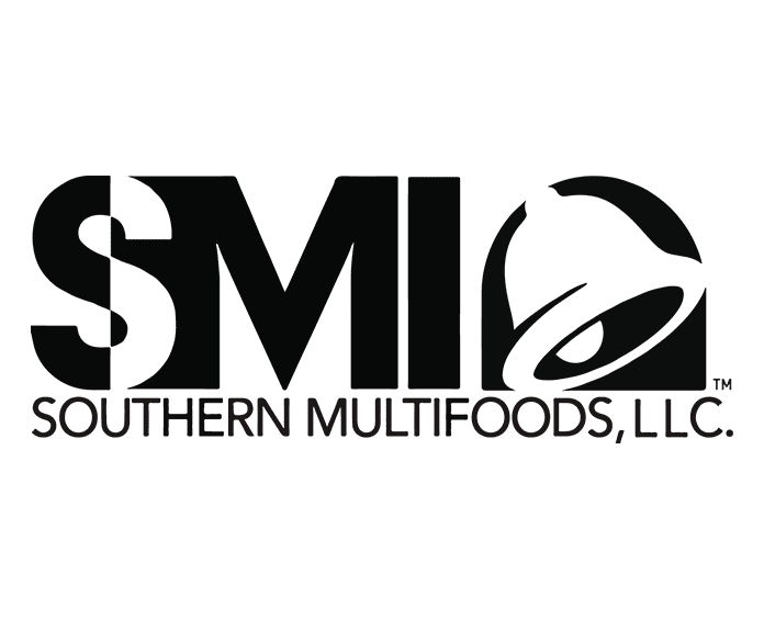 SMI Southern Multifoods logo with Taco Bell icon.