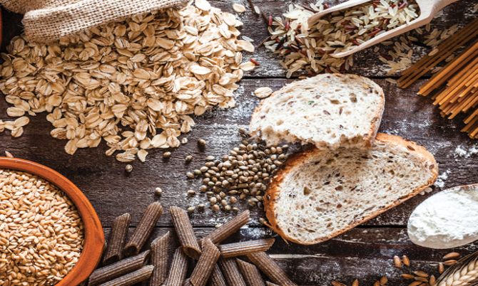 whole grain stock photo from usda