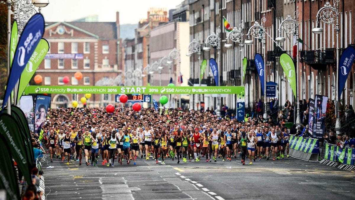 Dublin Marathon Start