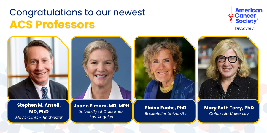 2026 New ACS Professors Highlight Infographic
