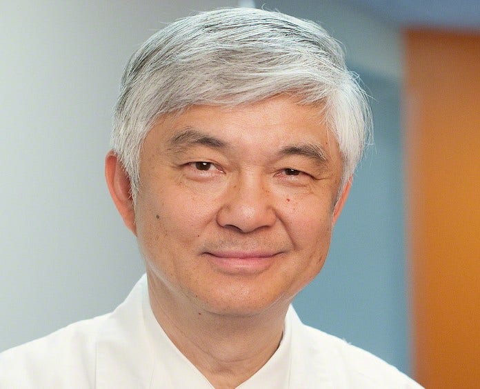 close up portrait of Ching-Hon Pui, MD, St. Jude Children's Research Hospital in Memphis, TN