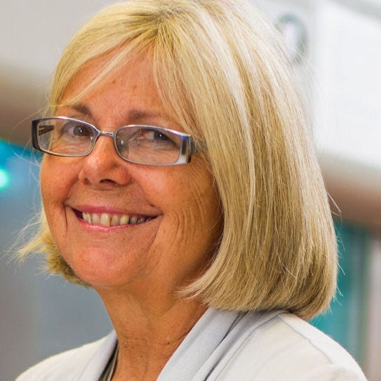 close up portrait of Joan Brugge, PhD, Harvard Medical School in Boston, MA