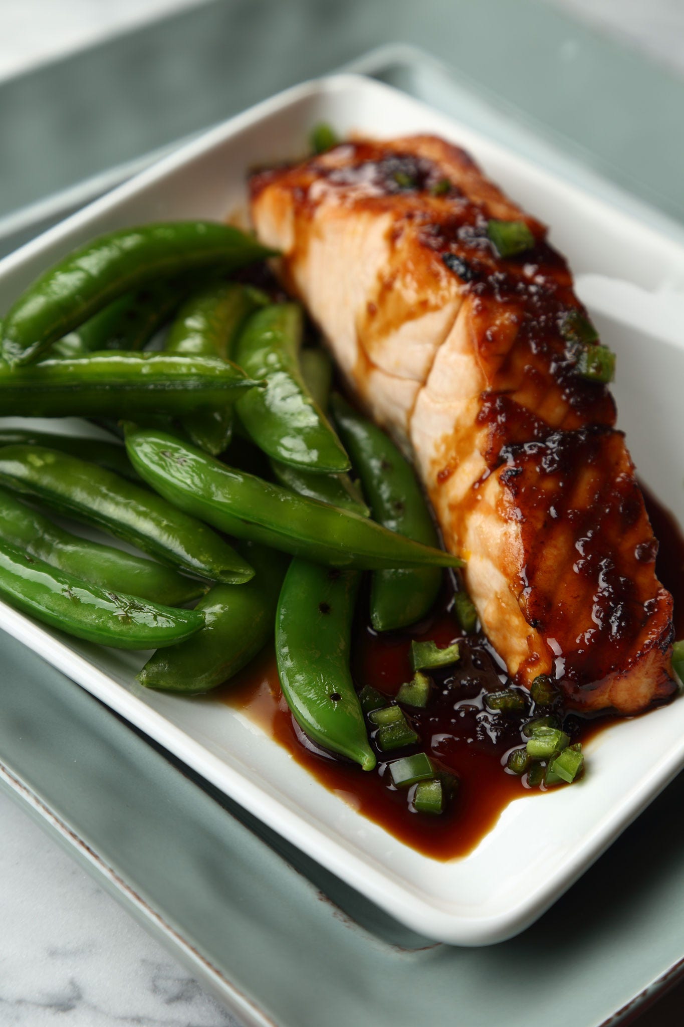 Salmon with Soy Citrus