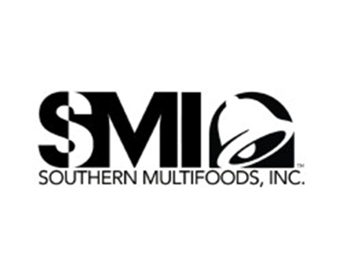 SMI Southern Multifoods, Inc. logo with bell icon and black text.