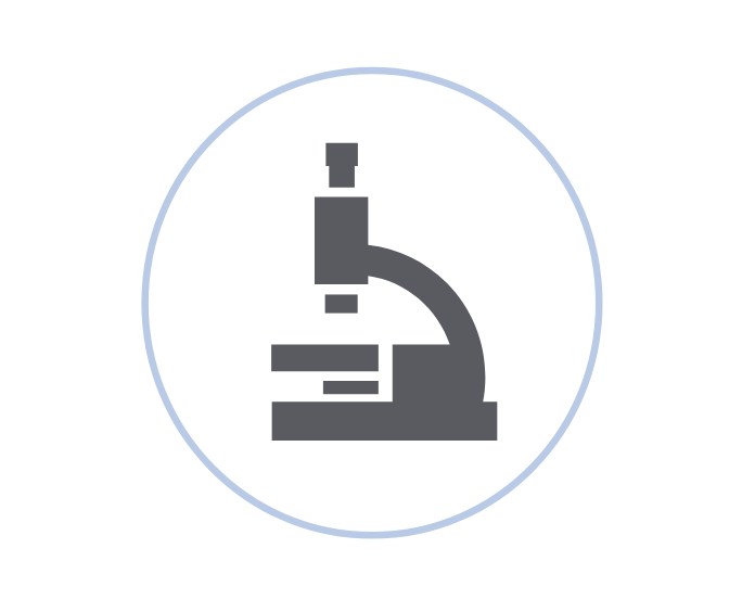 Illustration of a microscope