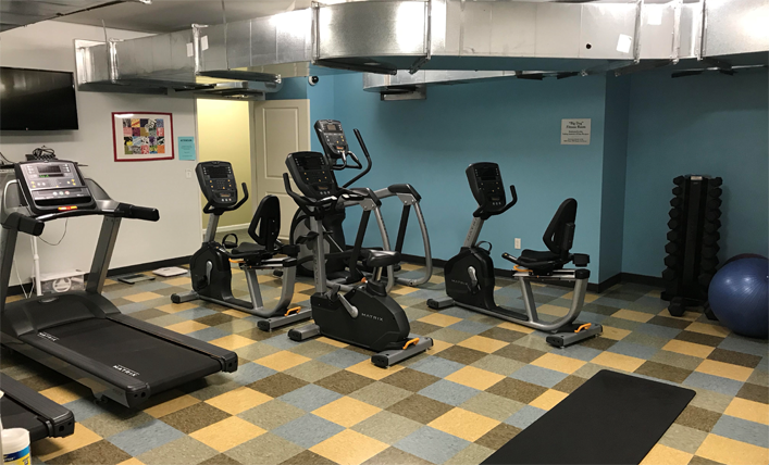 Minneapolis, MN Hope Lodge Fitness Room