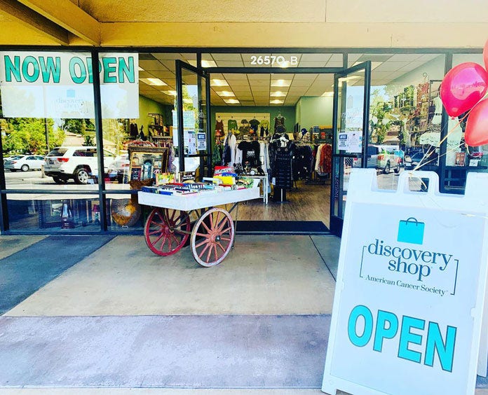 Exterior of the Santa Clarita, CA Discovery Shop 