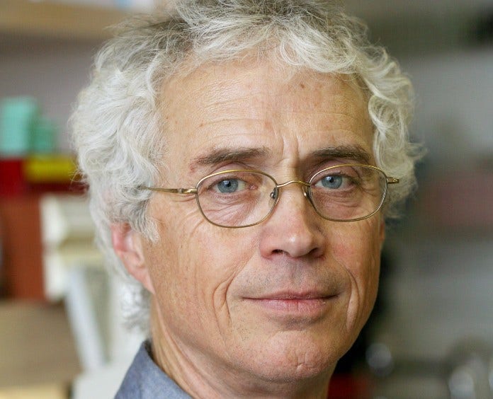 close up portrait of Douglas Hanahan, PhD,  Swiss Institute for Experimental Cancer Research in Switzerland