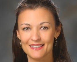 close up portrait of Kathrin Milbury, PhD of The University of Texas MD Anderson Cancer Center