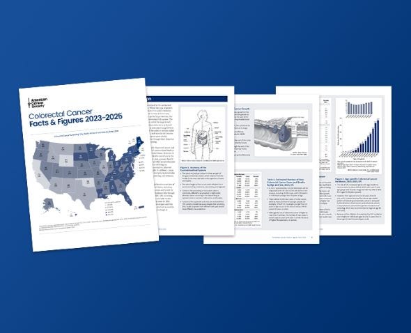 Cover photo for ACS Colorectal Cancer Facts and Figures for 2023