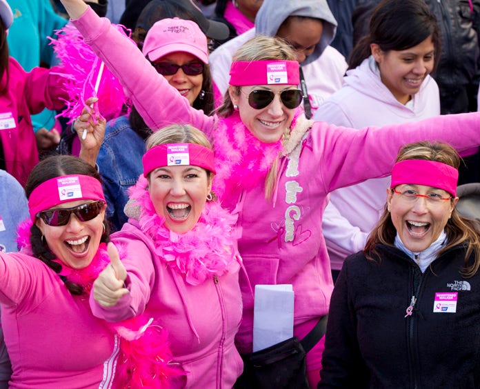 American Cancer Society Making Strides Against Breast Cancer, Centennial Olympic Park, Atlanta, GA, October 29, 2011.