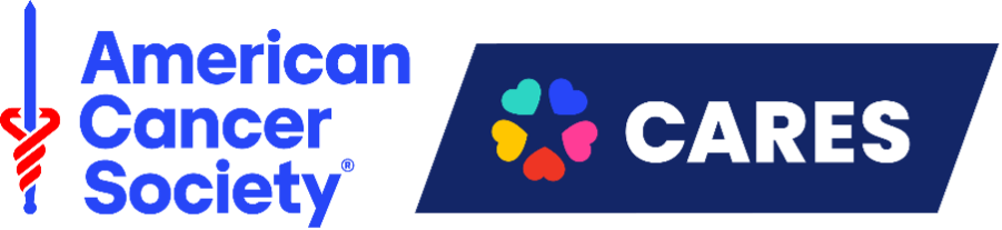 American Cancer Society, ACS CARES Logo Lockup