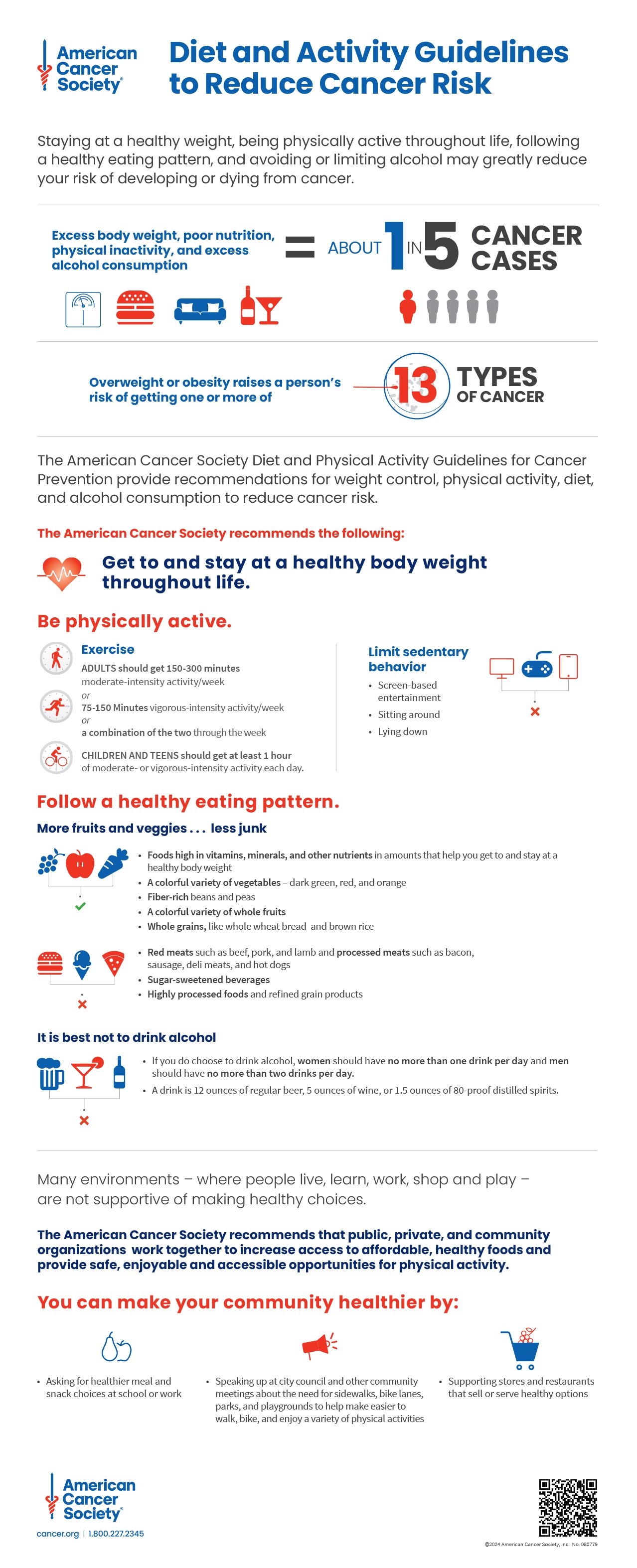 Dietary choices for cancer prevention