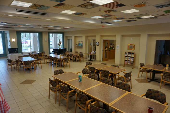 Tampa, FL Hope Lodge Dining Room