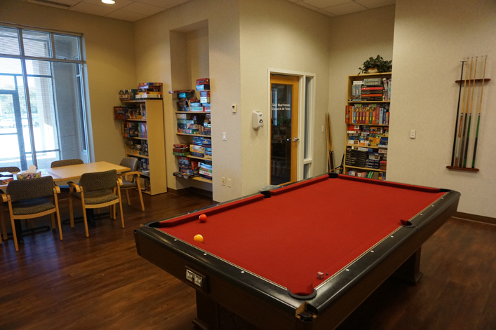 Tampa, FL Hope Lodge Game Room