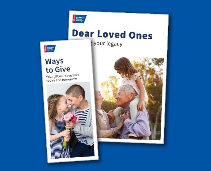 Covers of Dear Loved Ones and Ways to Give brochures