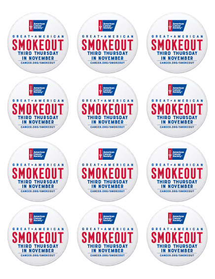 Great American Smokeout Sticker Sheet
