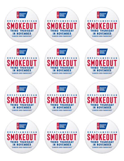 Great American Smokeout Sticker Sheet