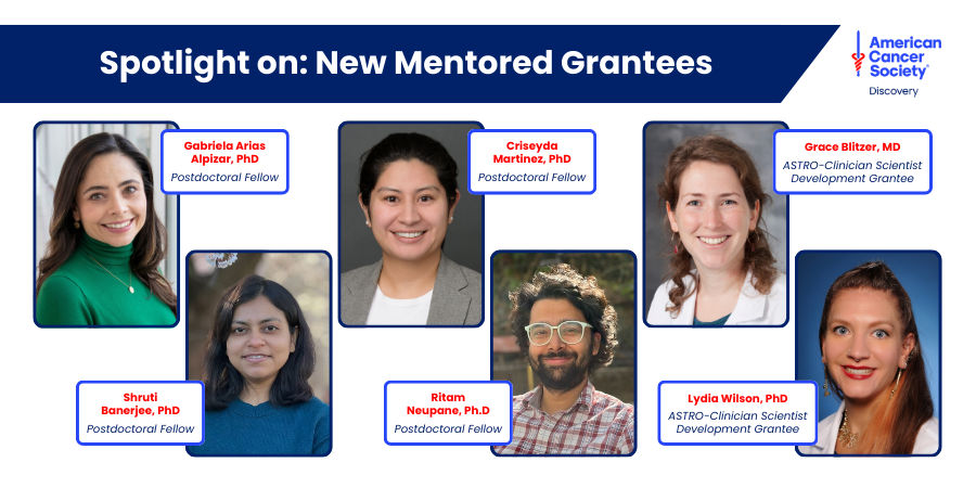 Summer 2025 Mentored Grantees Graphic