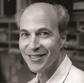 black and white photo of Roger D Kornberg, PhD, 2006 Nobel Prize | Chemistry