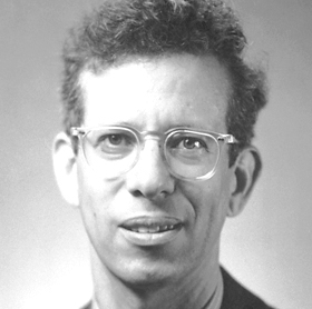black and white photo of Howard M. Temin, PhD, 1975 Nobel Prize | Physiology or Medicine