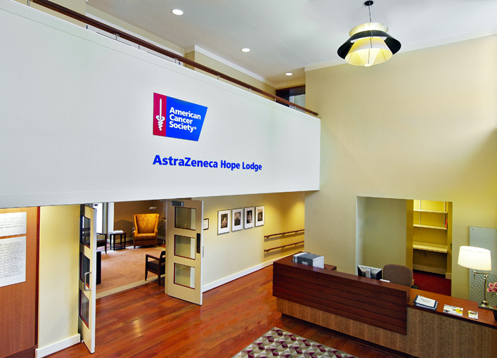 Boston, MA Hope Lodge Reception Area