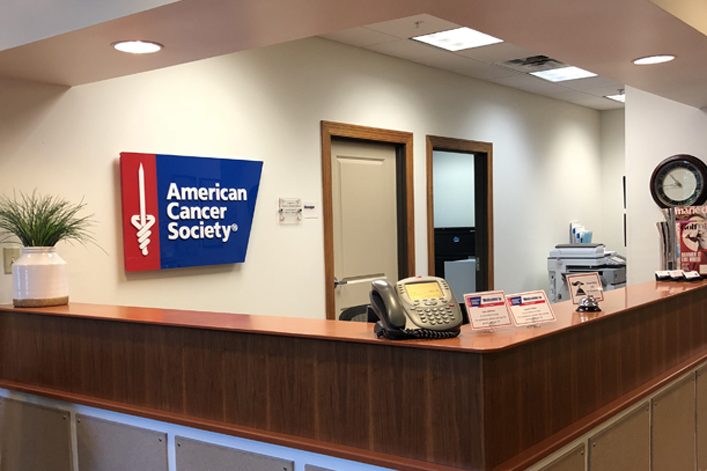 Iowa City, IA Hope Lodge Reception Area